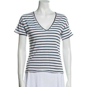 Rag & Bone Striped V-Neck T-Shirt, Size S, NWOT